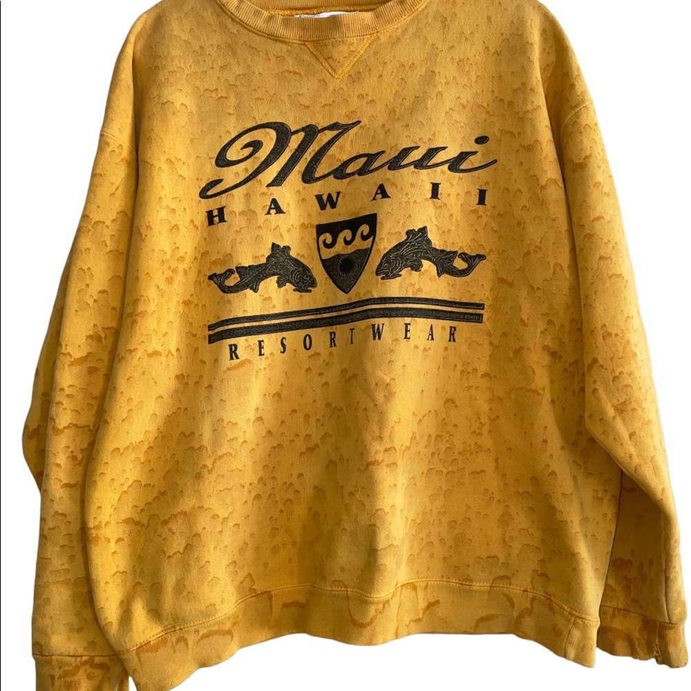 Vintage Santee Maui Hawaii Resortwear Sweatshirt